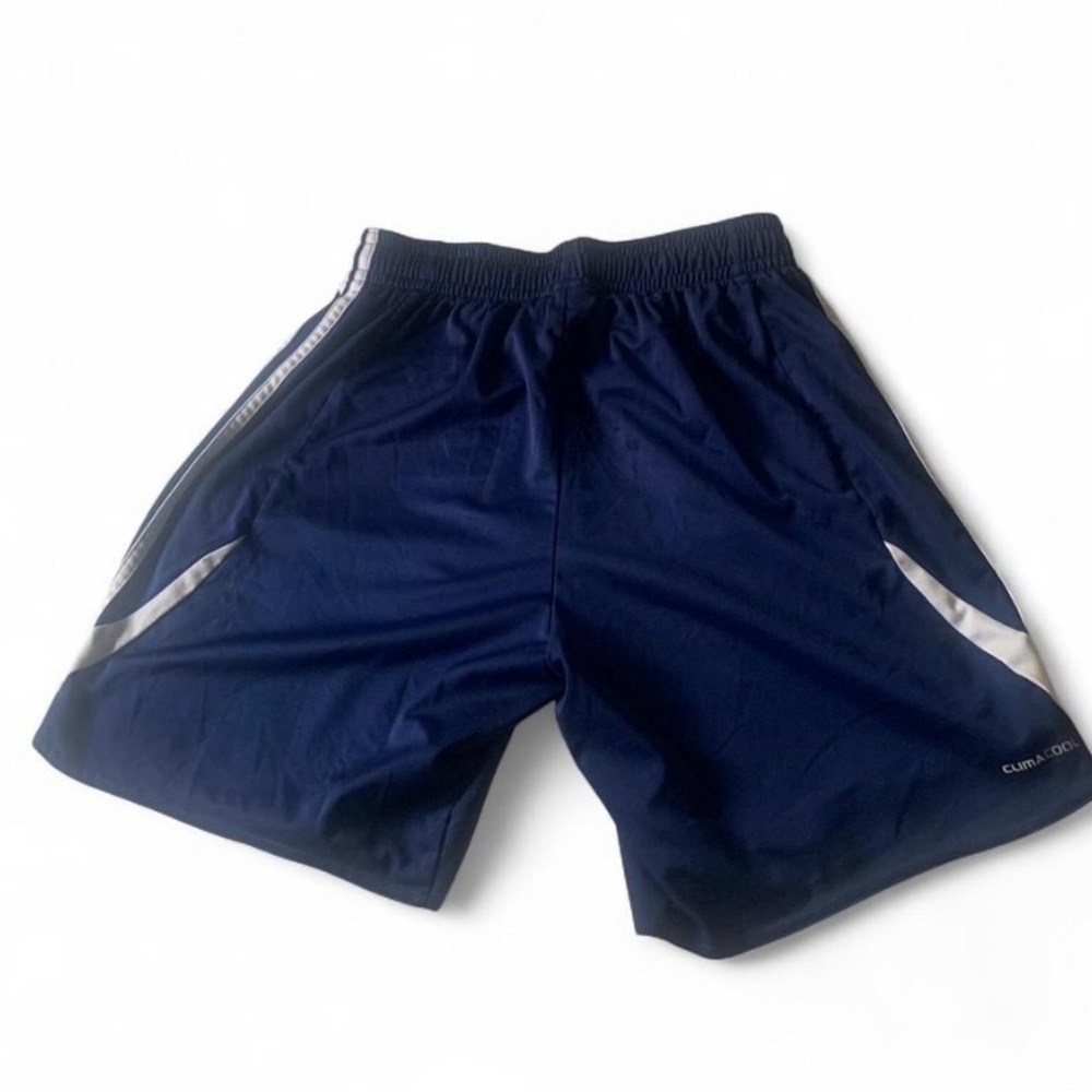 Adidas climacool three stripe navy blue shorts Size M youth athletic summer